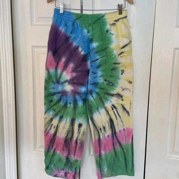 PINK Victoria's Secret Multicolor Tie-Dye Sweatpants - Picture 1 of 4